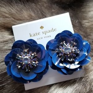 🎈SOLD🎈 Kate Spade - Snowy Nights Sequin Stud Ear